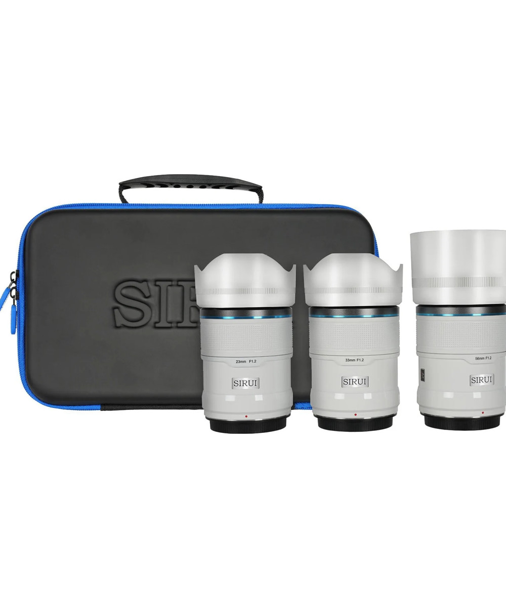 Set Sniper APS-C AF Fuji X f/1.2 (23mm, 33mm, 55mm) White