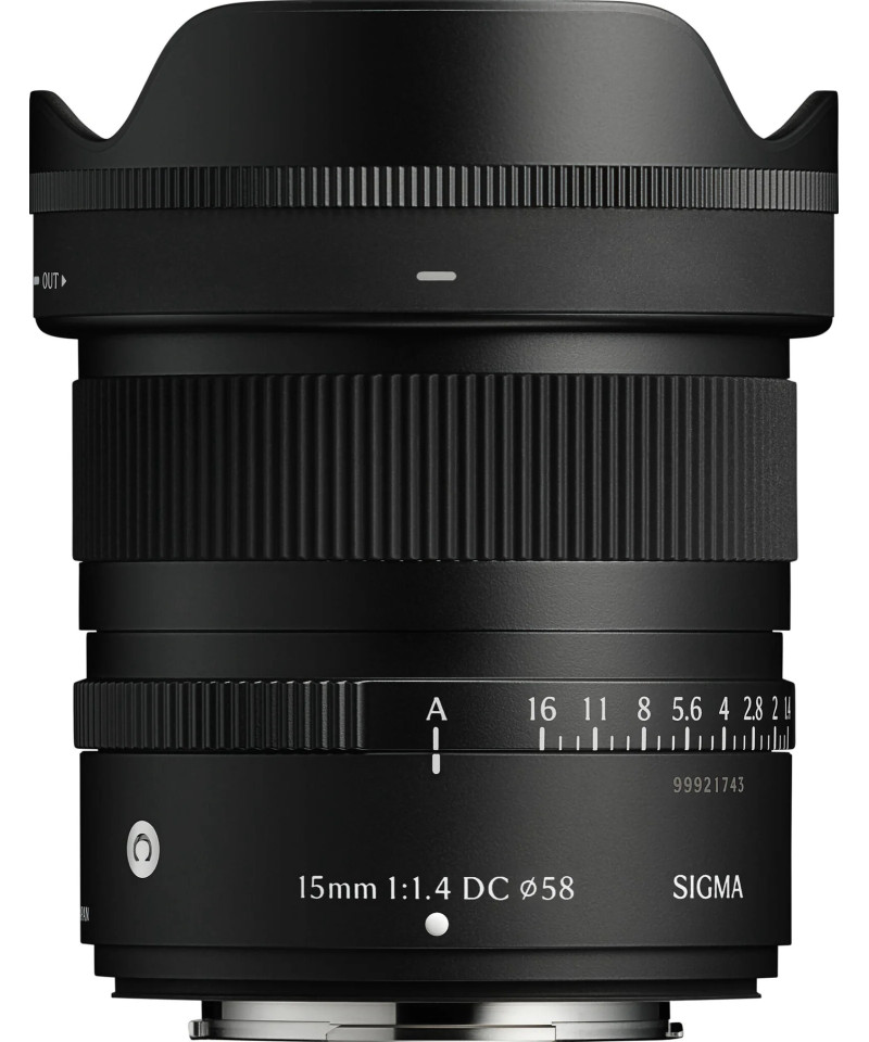 15mm f/1.4 AF DC Contemporary Canon RF