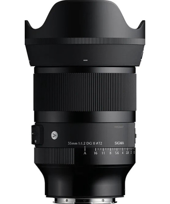 35mm F1.2 DG II Art, Sony-E MILC Obiettivi standard Nero
