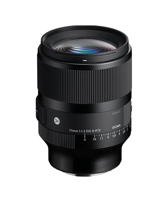 35mm F1.2 DG II Art, Sony-E MILC Obiettivi standard Nero