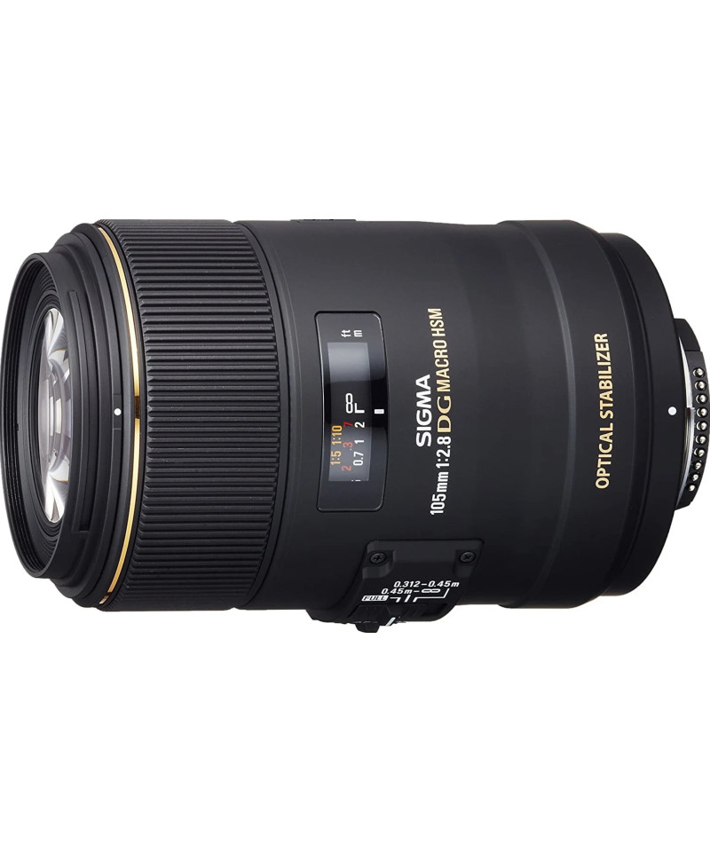 105mm f/2.8 EX DG Macro OS HSM Canon stabilizzato