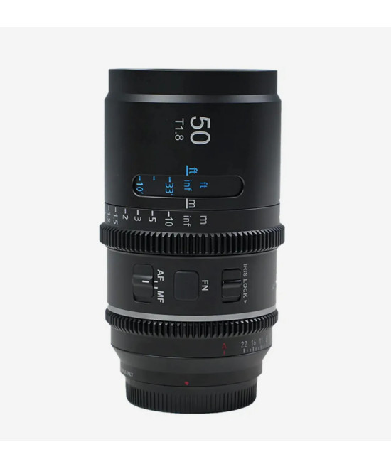 ASTRA 50MM T1.8 SONY E-MOUNT NEUTRAL FLARE 1.33X FULL FRAME AUTO FOCUS ANAMORPHIC CINE LENS