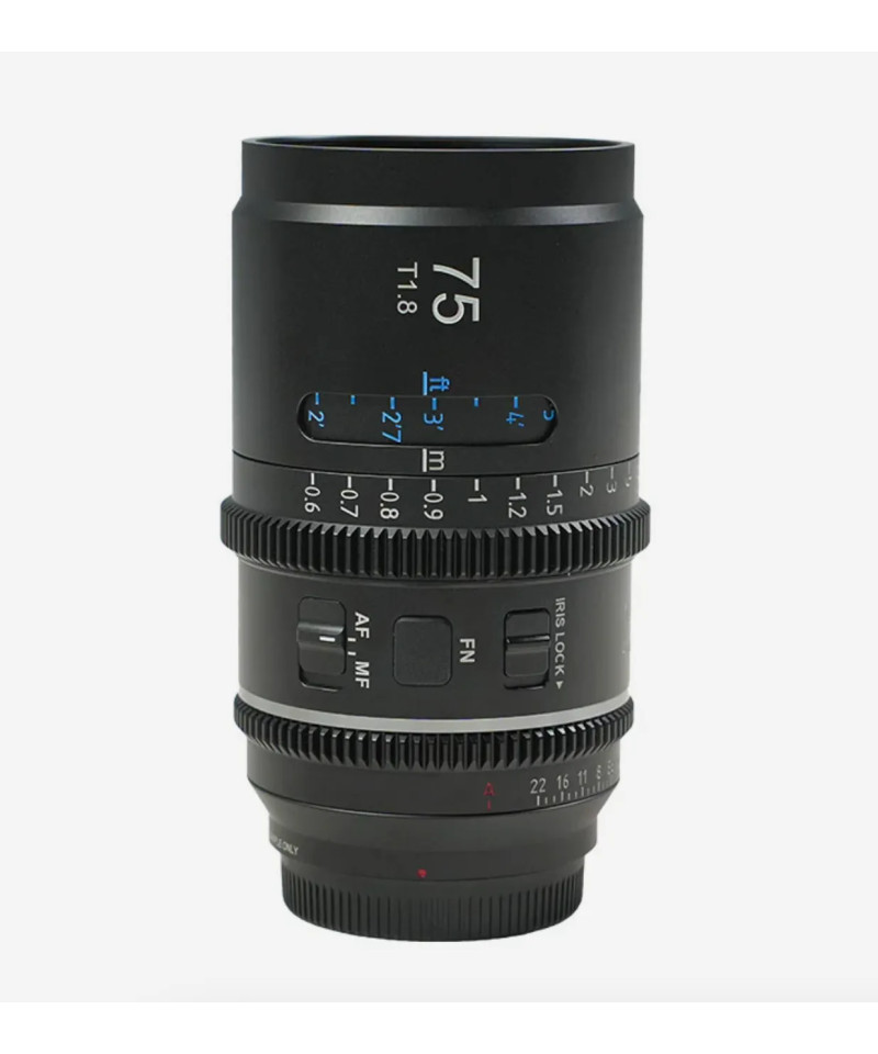 ASTRA 75MM T1.8 NIKON Z-MOUNT BLUE FLARE 1.33X FULL FRAME AUTO FOCUS ANAMORPHIC CINE LENS