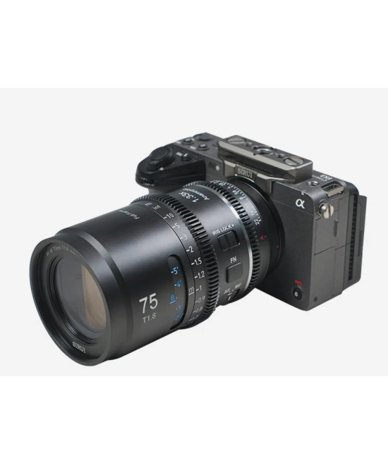 ASTRA 75MM T1.8 NIKON Z-MOUNT BLUE FLARE 1.33X FULL FRAME AUTO FOCUS ANAMORPHIC CINE LENS