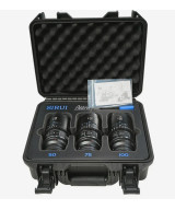 SIRUI ASTRA KIT 50MM + 75MM + 100MM T1.8 NIKON Z-MOUNT BLUE FLARE 1.33X FULL FRAME AUTO FOCUS ANAMORPHIC CINE LENS
