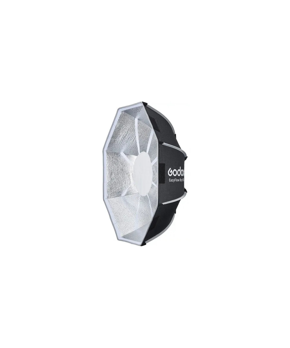 EAZYFLOW BOWENS MOUNT FOLDABLE BEAUTY DISH 65CM (BLACK AND SILVER)
