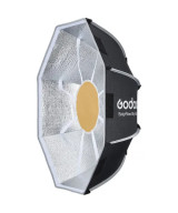 EAZYFLOW BOWENS MOUNT FOLDABLE BEAUTY DISH 65CM (BLACK AND SILVER)