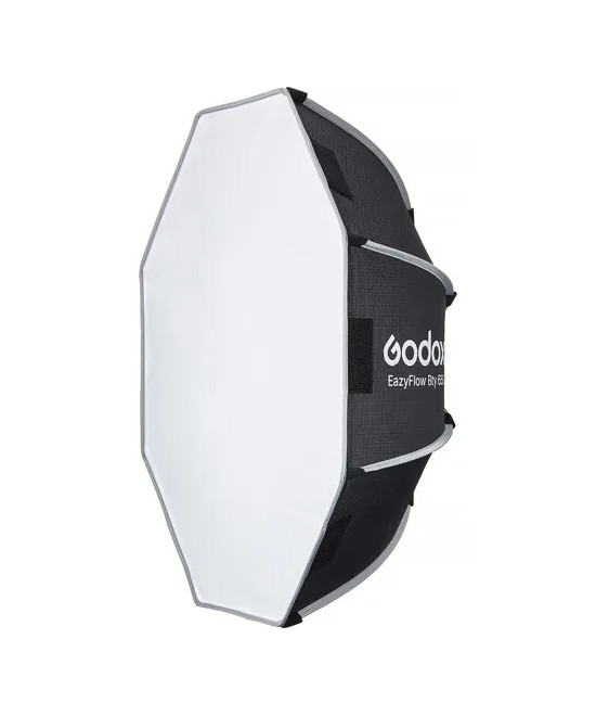 EAZYFLOW BOWENS MOUNT FOLDABLE BEAUTY DISH 65CM (BLACK AND SILVER)