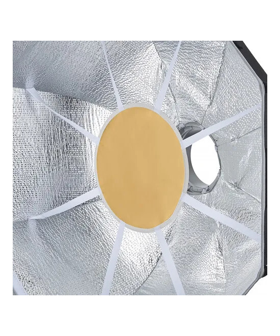 EAZYFLOW BOWENS MOUNT FOLDABLE BEAUTY DISH 65CM (BLACK AND SILVER)