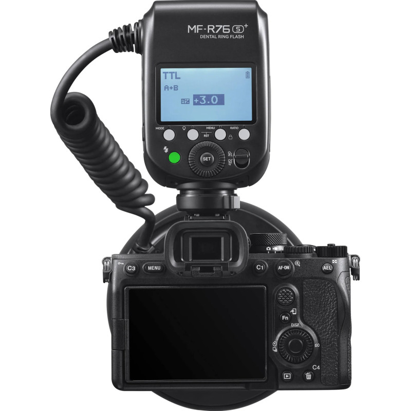 GODOX MF-R76S + MACRO RING FLASH FOR SONY (DENTAL  FLASH)