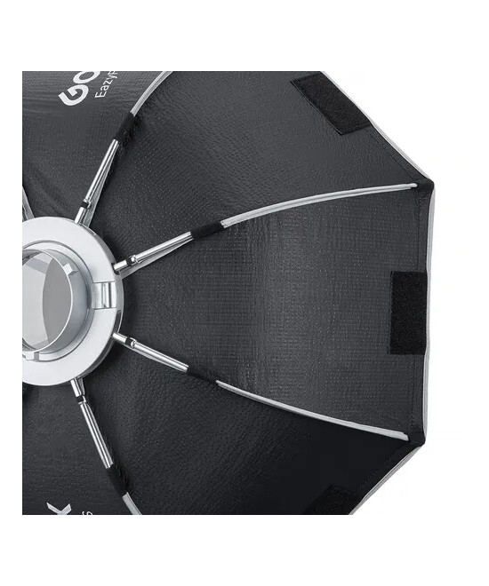 EAZYFLOW BOWENS MOUNT FOLDABLE BEAUTY DISH 65CM (BLACK AND SILVER)