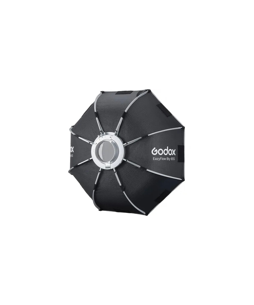 EAZYFLOW BOWENS MOUNT FOLDABLE BEAUTY DISH 65CM (BLACK AND SILVER)