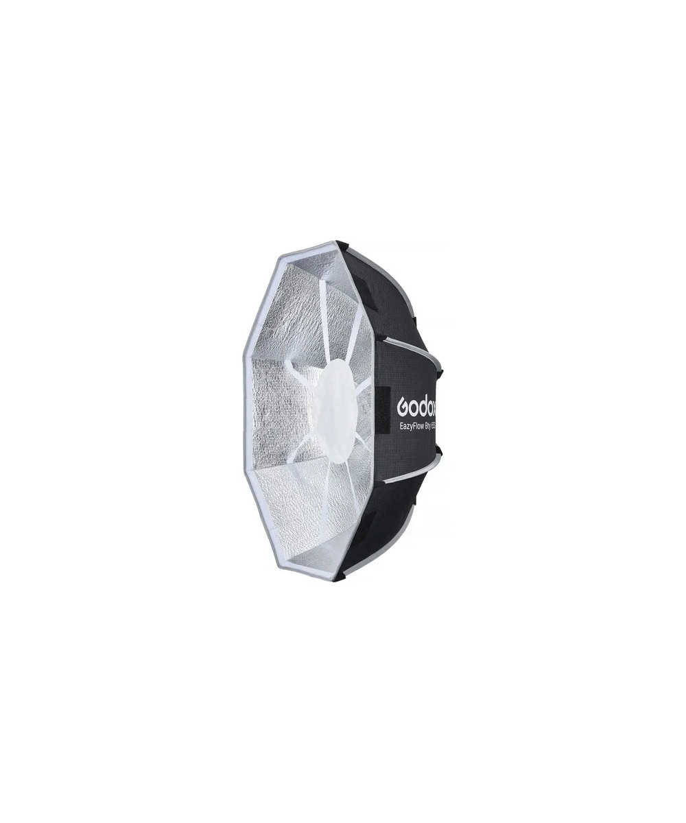 EAZYFLOW BOWENS MOUNT FOLDABLE BEAUTY DISH 65CM (BLACK AND SILVER)