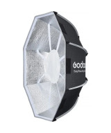 EAZYFLOW BOWENS MOUNT FOLDABLE BEAUTY DISH 65CM (BLACK AND SILVER)