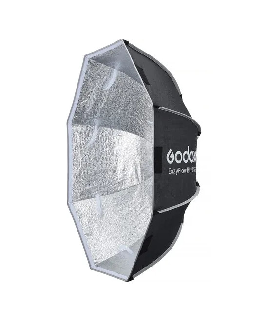 EAZYFLOW BOWENS MOUNT FOLDABLE BEAUTY DISH 85CM (BLACK AND WHITE)