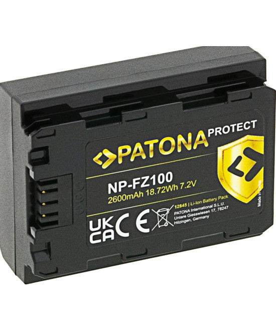 NP-FZ100 Protect 7.2V 2250mAh