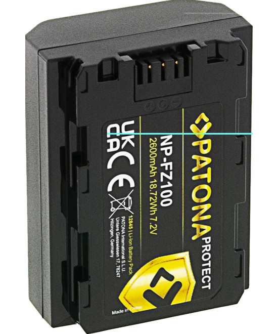 NP-FZ100 Protect 7.2V 2250mAh