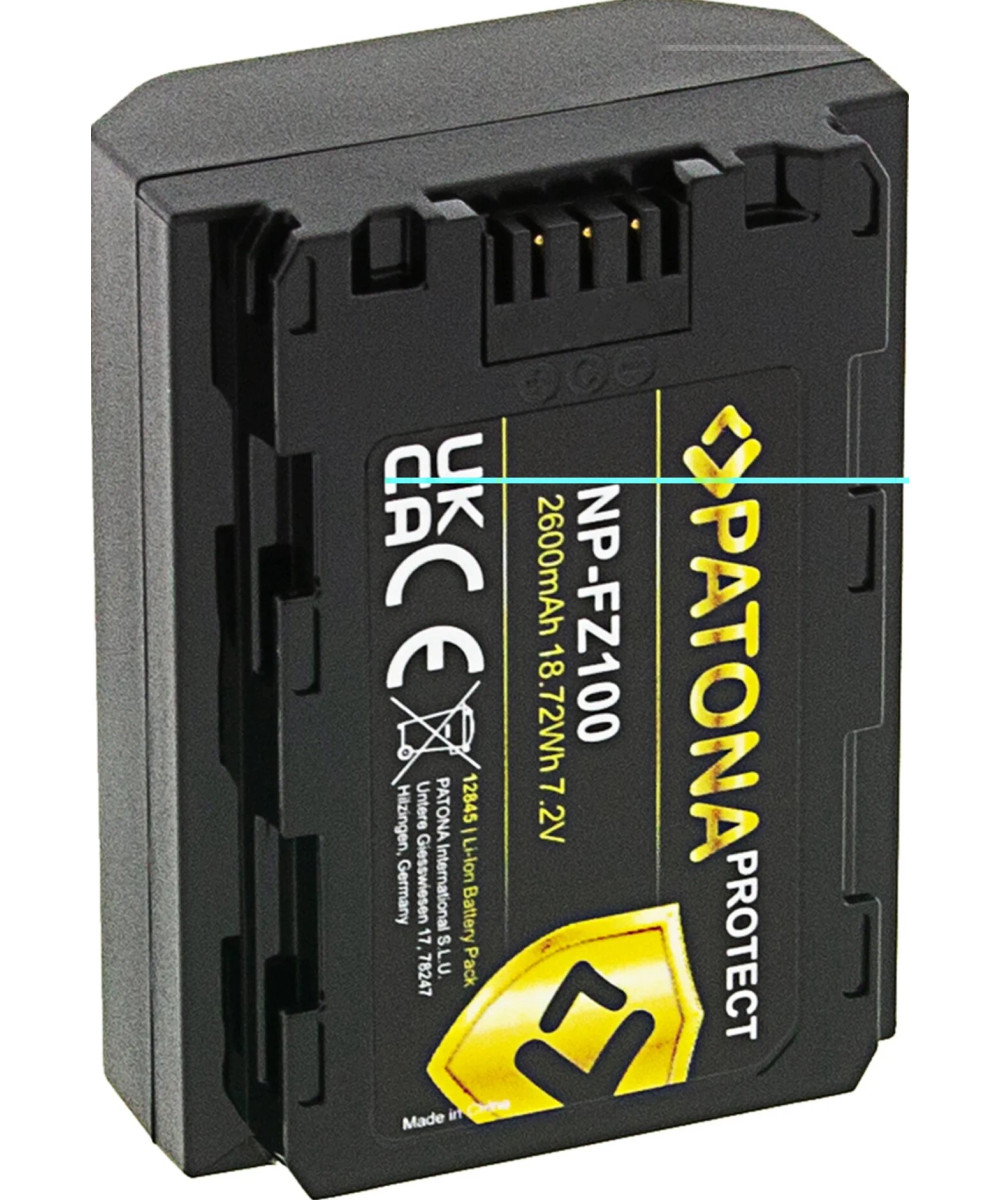 NP-FZ100 Protect 7.2V 2250mAh