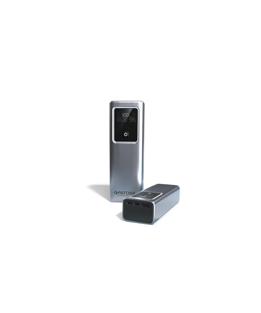 PLATINUM POWERBANK LUXURY ONE PD100W 20.000MAH 2XUSB-C PD3.0 1XUSB-A