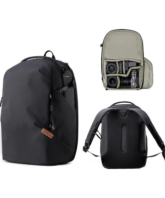 OneGo Lite Backpack Matte Black 16Lt