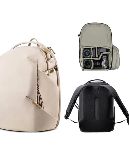 OneGo Lite Backpack Crema 16Lt