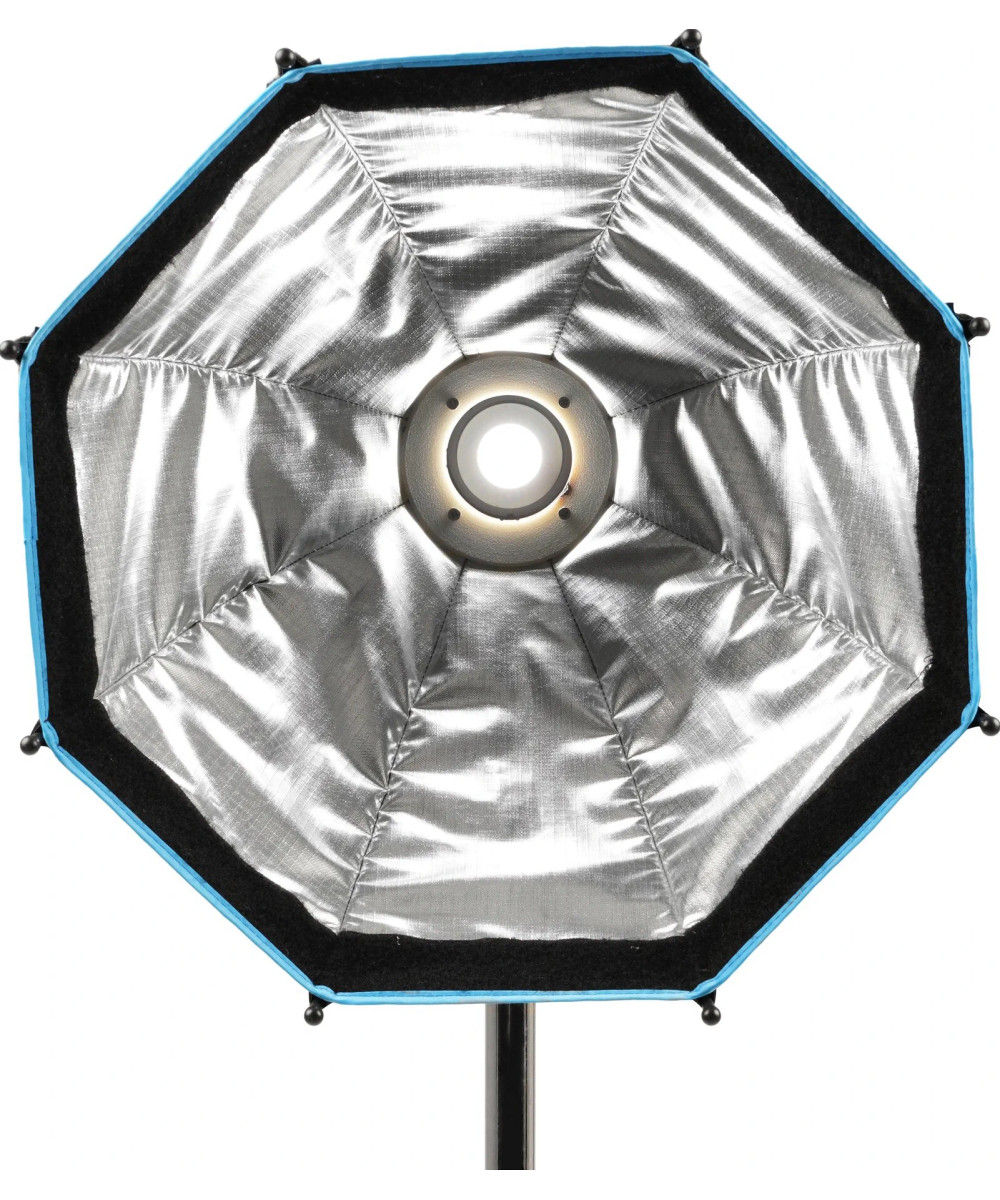 Softbox ottagonale a chiusura rapida 40cm con griglia, Attacco FM