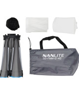 Softbox ottagonale a chiusura rapida 40cm con griglia, Attacco FM