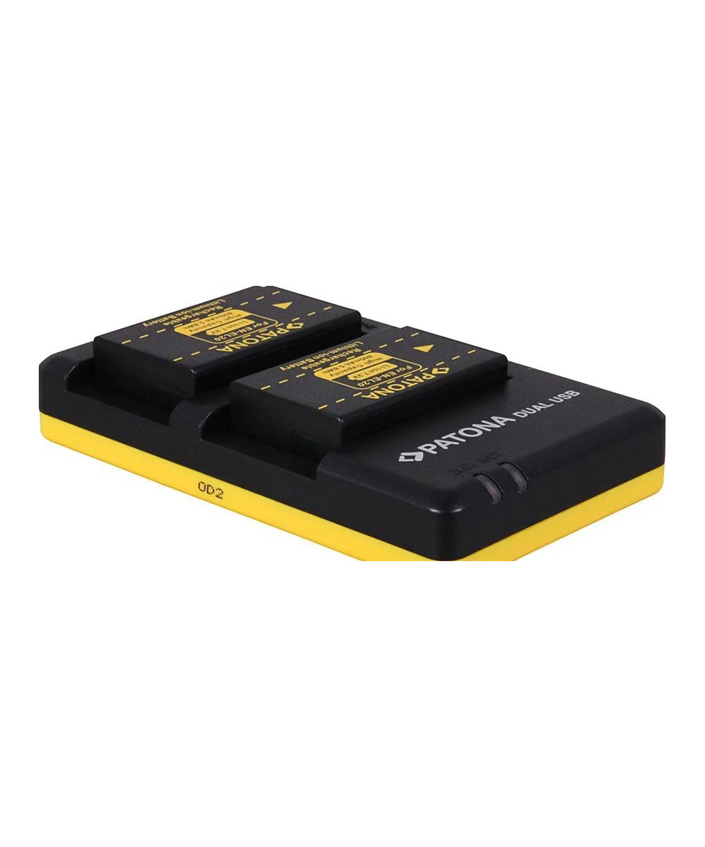 Caricabatterie DUAL-USB per EN-EL20