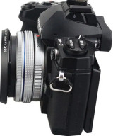 LH-37EPII paraluce 3,7 cm Rotondo Nero