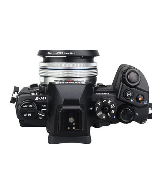 LH-37EPII paraluce 3,7 cm Rotondo Nero