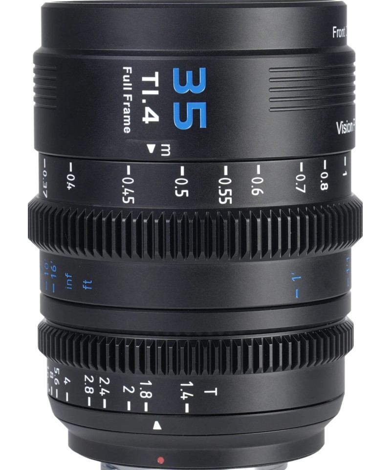 VP-1 Vision Prime 35mm t/1.4 Black Sony E-Mount Nativo - Baionette RF/Z/L-Mount in dotazione