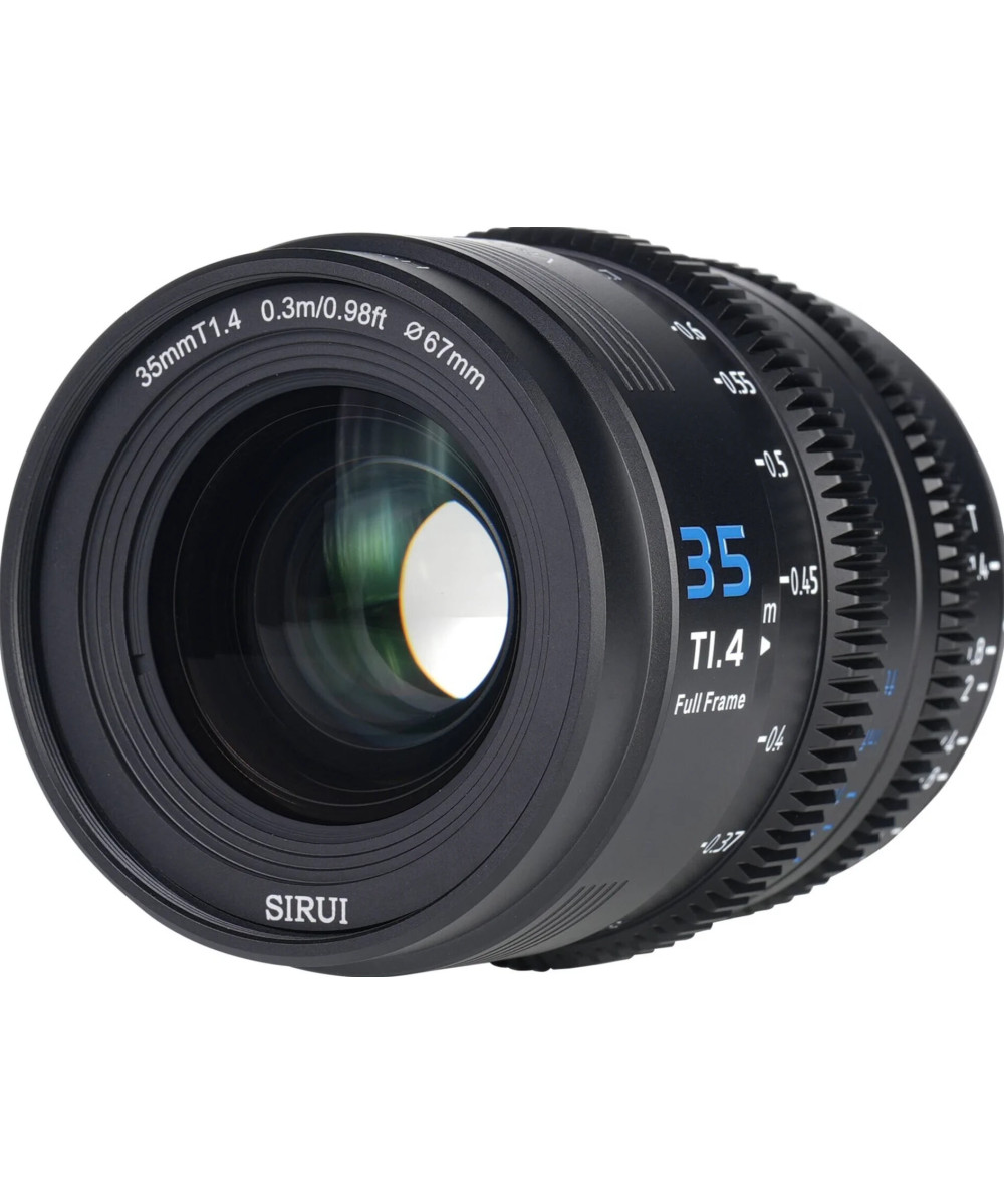 VP-1 Vision Prime 35mm t/1.4 Black Sony E-Mount Nativo - Baionette RF/Z/L-Mount in dotazione