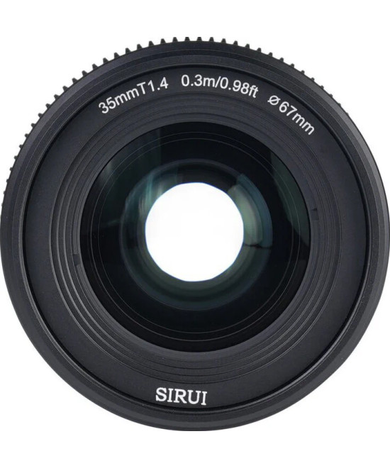 VP-1 Vision Prime 35mm t/1.4 Black Sony E-Mount Nativo - Baionette RF/Z/L-Mount in dotazione