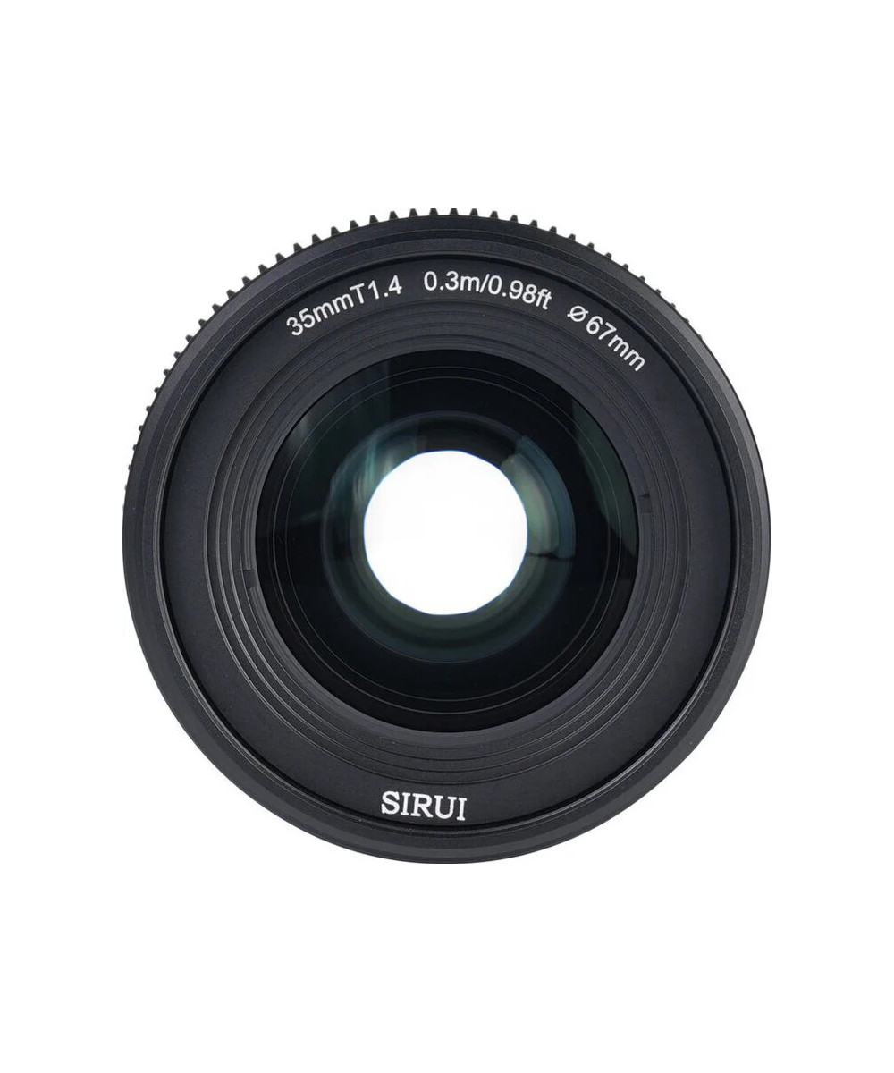VP-1 Vision Prime 35mm t/1.4 Black Sony E-Mount Nativo - Baionette RF/Z/L-Mount in dotazione