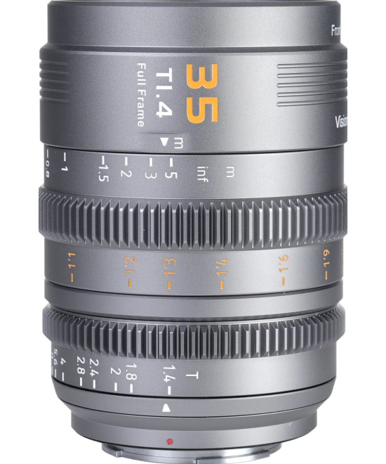 VP-1 Vision Prime 35mm t/1.4 Metal Grey Sony E-Mount Nativo - Baionette RF/Z/L-Mount in dotazione
