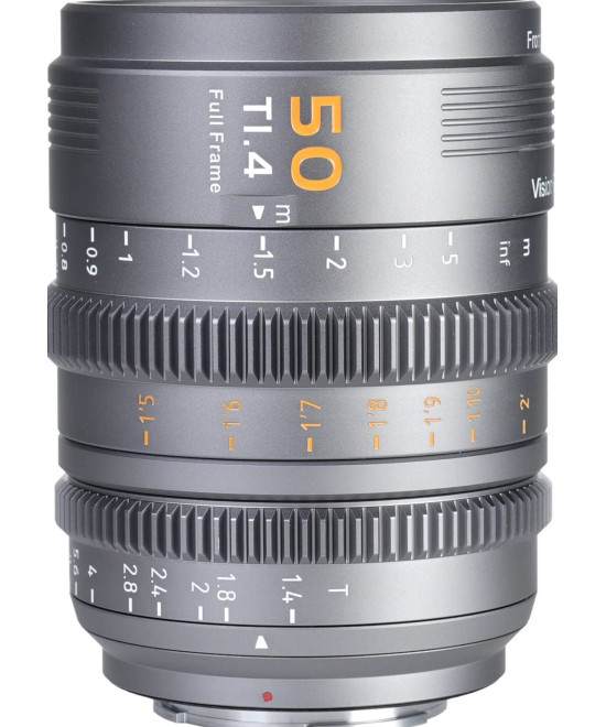 VP-1 Vision Prime 50mm t/1.4 Metal Grey Sony E-Mount Nativo - Baionette RF/Z/L-Mount in dotazione
