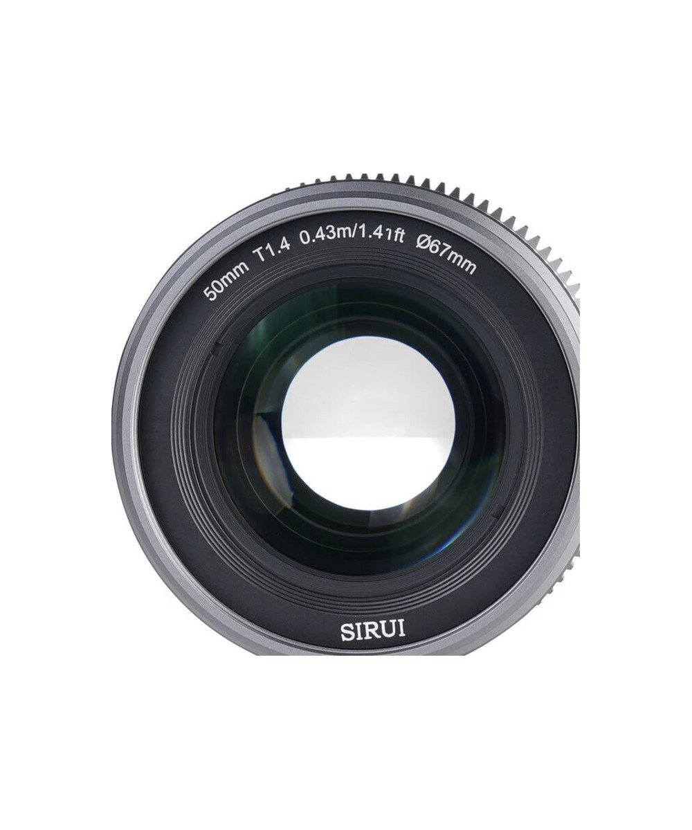 VP-1 Vision Prime 50mm t/1.4 Metal Grey Sony E-Mount Nativo - Baionette RF/Z/L-Mount in dotazione