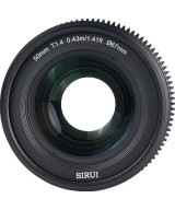 VP-1 Vision Prime 50mm t/1.4 Black Sony E-Mount Nativo - Baionette RF/Z/L-Mount in dotazione