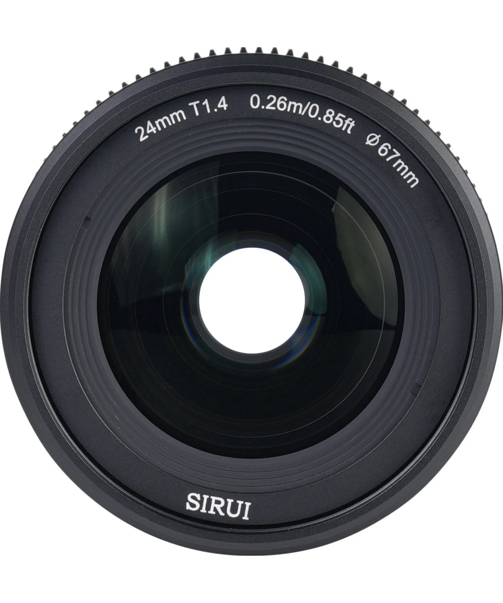 VP-1 Vision Prime 24mm t/1.4 Black Sony E-Mount Nativo - Baionette RF/Z/L-Mount in dotazione