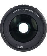 VP-1 Vision Prime 24mm t/1.4 Black Sony E-Mount Nativo - Baionette RF/Z/L-Mount in dotazione