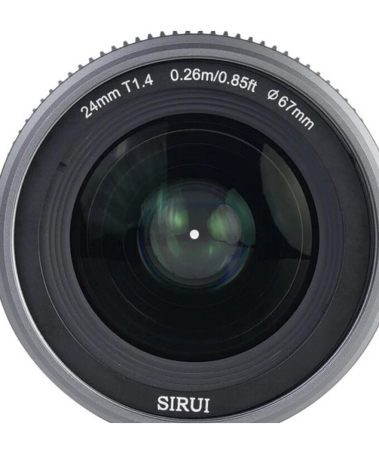 VP-1 Vision Prime 24mm t/1.4 Metal Grey Sony E-Mount Nativo - Baionette RF/Z/L-Mount in dotazione