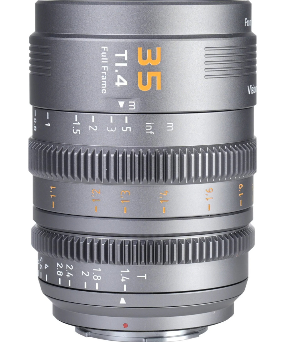 VP-1 Vision Prime 24mm/35mm/50mm t/1.4 Metal Grey Sony E-Mount Nativo - Baionette RF/Z/L-Mount in dotazione