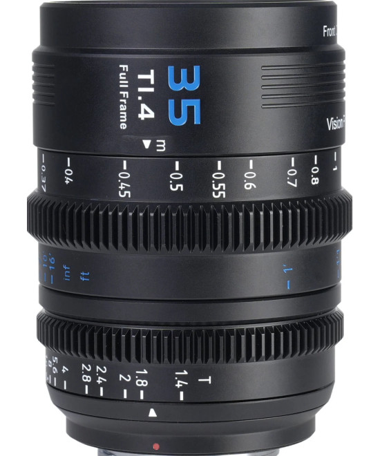VP-1 Vision Prime 24mm/35mm/50mm t/1.4 Black Sony E-Mount Nativo - Baionette RF/Z/L-Mount in dotazione