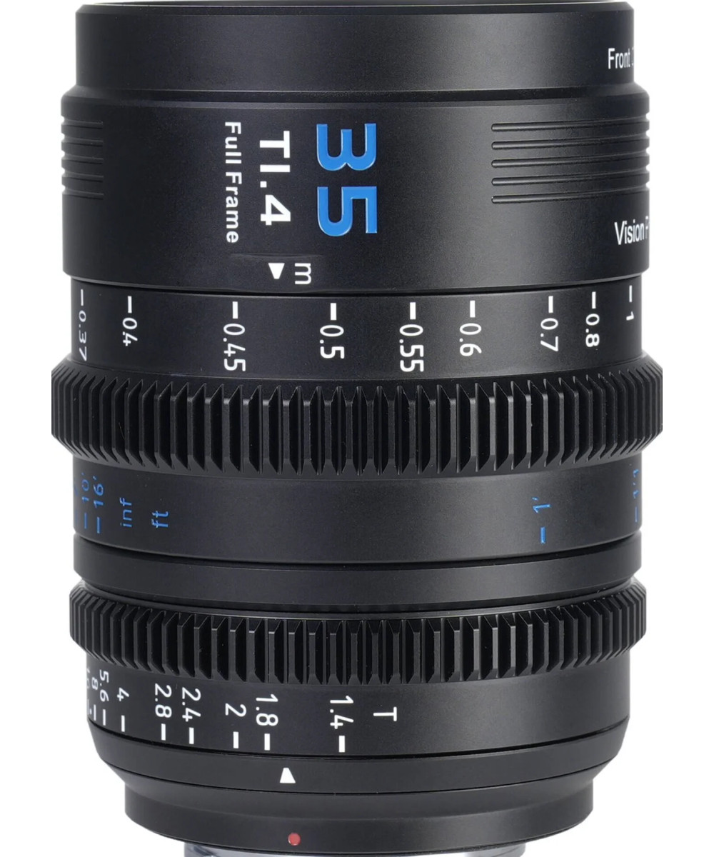 VP-1 Vision Prime 24mm/35mm/50mm t/1.4 Black Sony E-Mount Nativo - Baionette RF/Z/L-Mount in dotazione