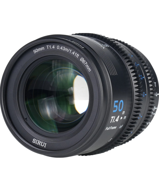VP-1 Vision Prime 24mm/35mm/50mm t/1.4 Black Sony E-Mount Nativo - Baionette RF/Z/L-Mount in dotazione