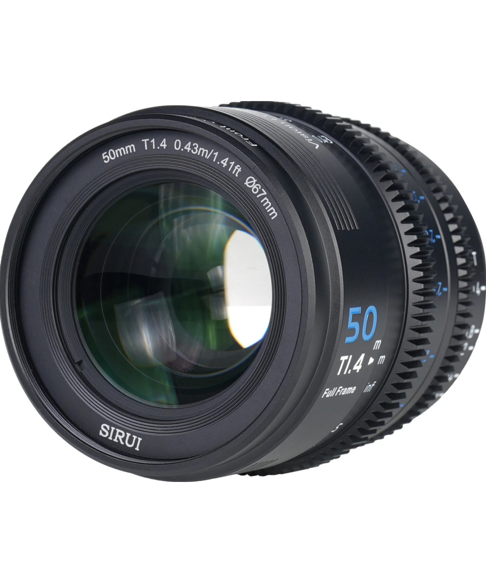 VP-1 Vision Prime 24mm/35mm/50mm t/1.4 Black Sony E-Mount Nativo - Baionette RF/Z/L-Mount in dotazione