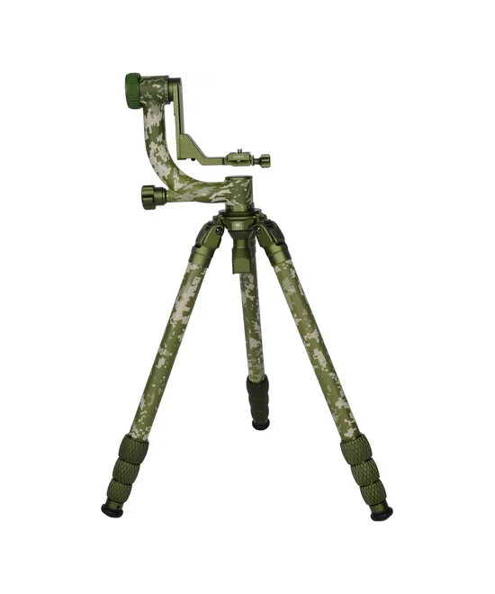 Treppiede in carbonio CT-3204 + Testa Gimbal CH20 Camouflage