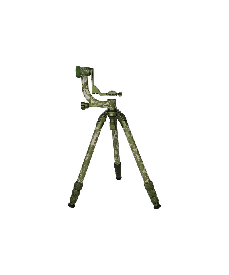 Treppiede in carbonio CT-3204 + Testa Gimbal CH20 Camouflage