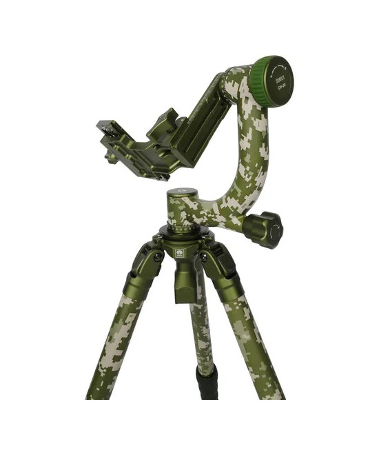 Treppiede in carbonio CT-3204 + Testa Gimbal CH20 Camouflage