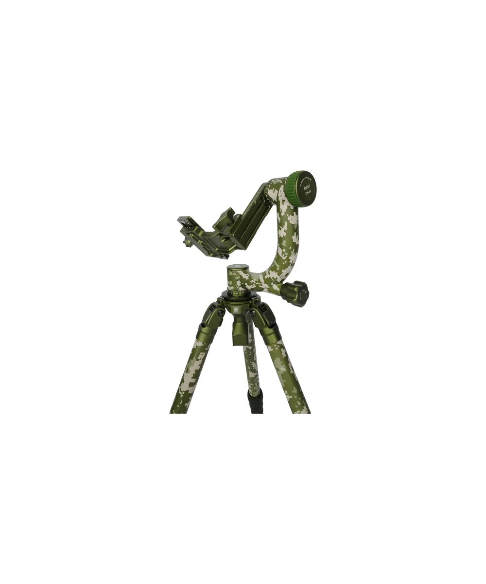 Treppiede in carbonio CT-3204 + Testa Gimbal CH20 Camouflage